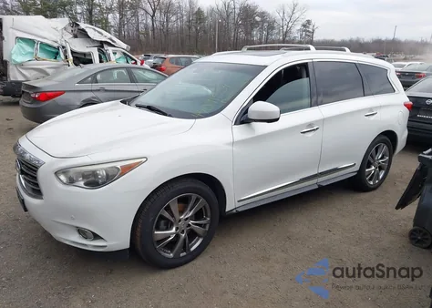 2013 Infiniti Jx35 from USA, damaged, VIN 5N1AL0MM1DC335079
